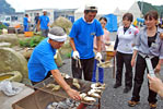 こたえられない牡蠣の網焼きのおいしさ