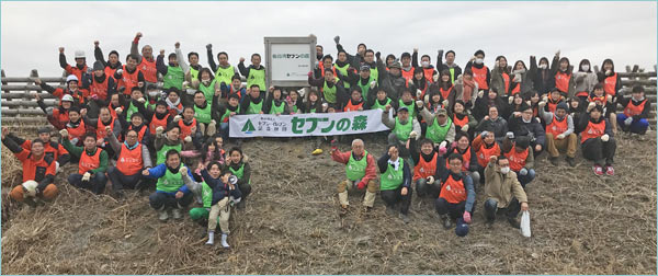 2019年3月30日（土）第5回「仙台湾セブンの森」づくりを実施しました