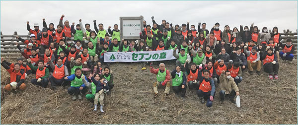 2019年3月30日(土)第5回「仙台湾セブンの森」づくりを実施しました