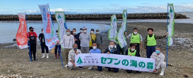 阪南セブンの海の森集合写真①
