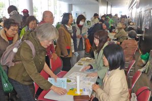 イベントにも参加し、地域の方とも交歓を