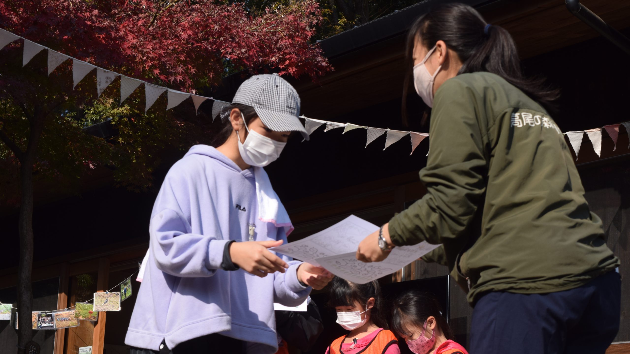 証明書の贈呈