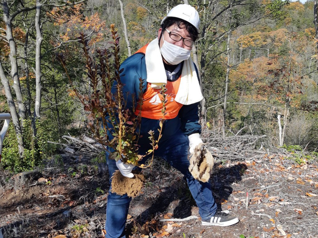 植樹するぞ!