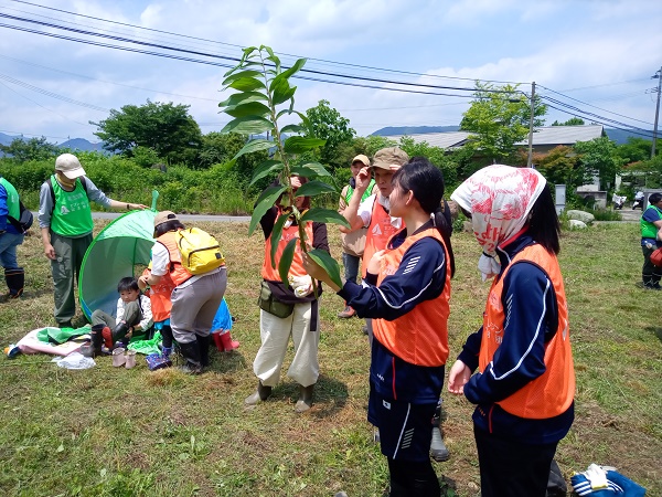 森のクイズの様子
