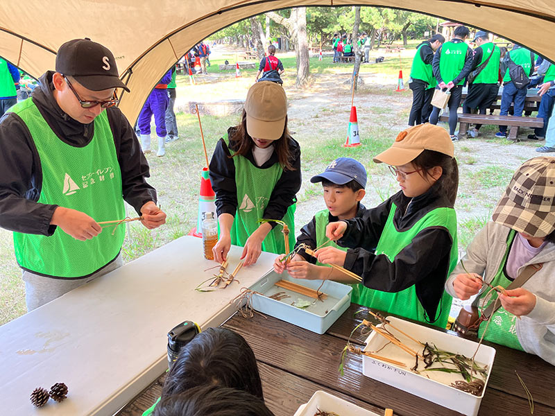 アマモの苗づくり