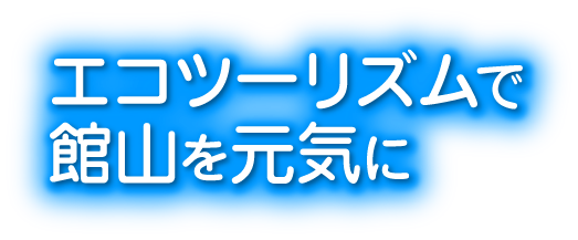 エコツーリズムで館山を元気に