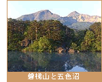 磐梯山と五色沼