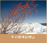 冬の草津白根山